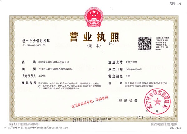 麦克森资质